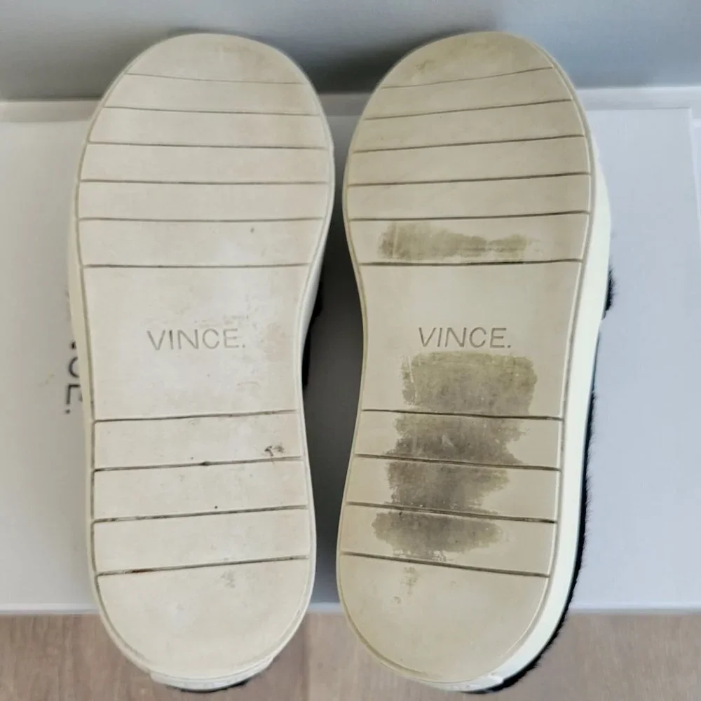 VINCE Blair - 12   Blue Slip on Suede Sneakers